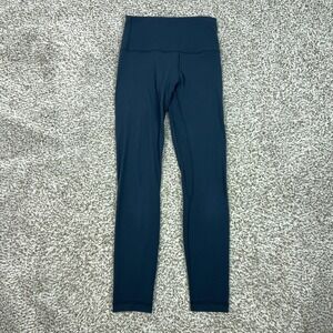 Lululemon Pants Womens 4 Blue High Rise Align Leggings Yoga Gym Workout Sport